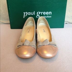 Paul Green wedge flats